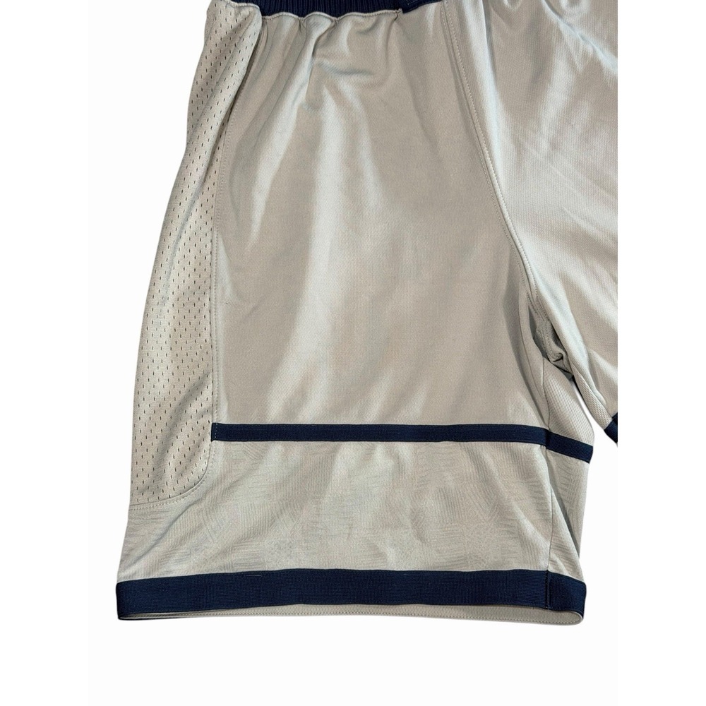 Nike Air Jordan Georgetown Hoyas Basketball Shorts Mens S Gray Navy Team Issued - Picture 5 of 13